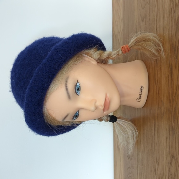 Handmade Accessories - Handmade Felted Wool Cloche Hat